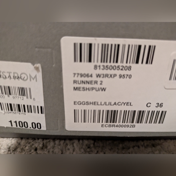 Balenciaga Women's Runner 2 Low Top Sneakers Trainers - Picture 11 of 11